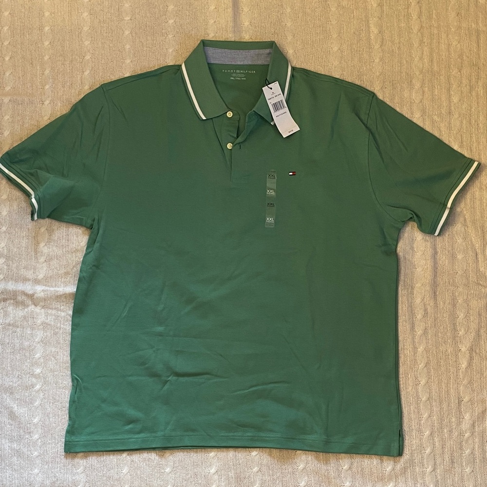 Tommy Hilfiger Classic Green Polo Shirt
